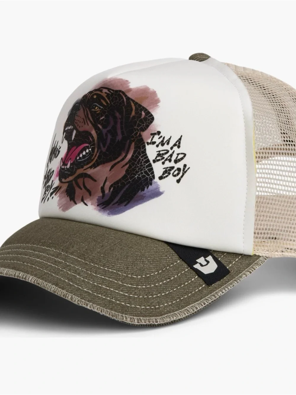 Goorin Bros. “BAD BOY DISRUPTION” Trucker Hat. Mesh Snapback. NWT